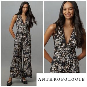 NWT Anthropologie x Farm Rio Jumpsuit